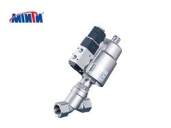 Pnuematic Angle Seat Valve with Solenoid Valve