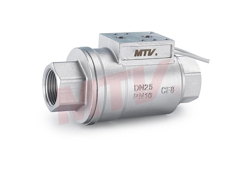 601 Series Pneumatic Threaded Coaxial Valve With magnetic switch 
